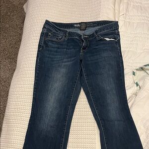 Mossimo Women's Dark Blue Flare Jeans